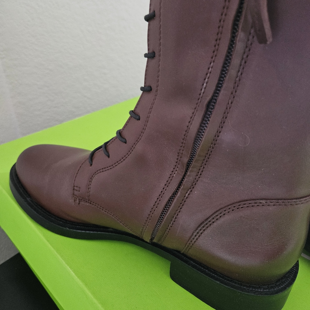 Sam Edelman Brown Lace Up Boots